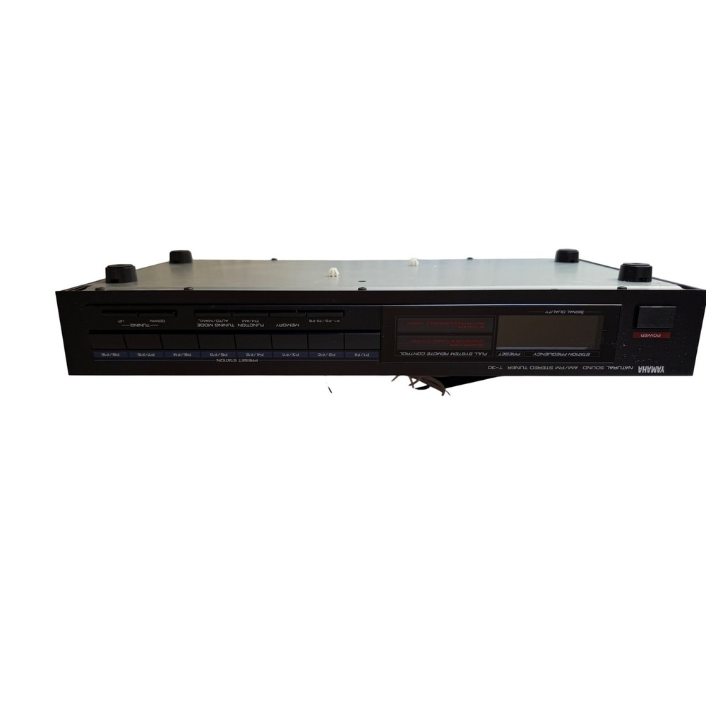 Yamaha Natural Sound AM FM Stereo Tuner T 30 tested and works‎ perfectly